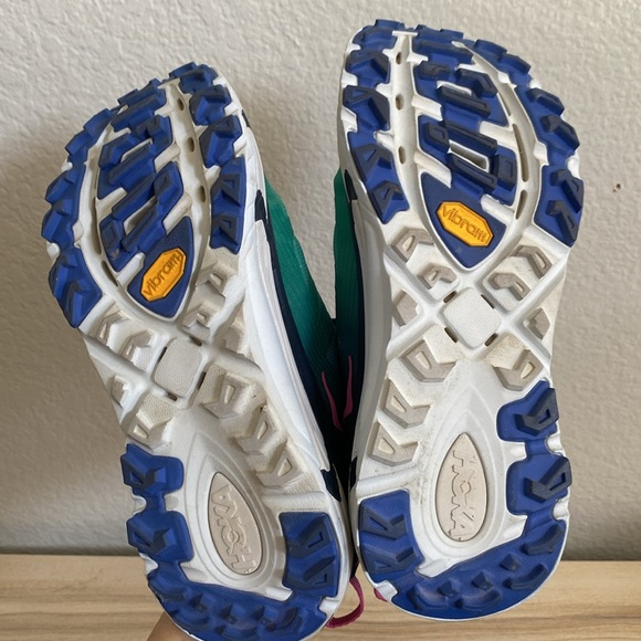 Hoka Mafate Speed 3 Shoes in Dazzling Blue Atlantis Trail Running Size 7.5 B - Picture 11 of 13